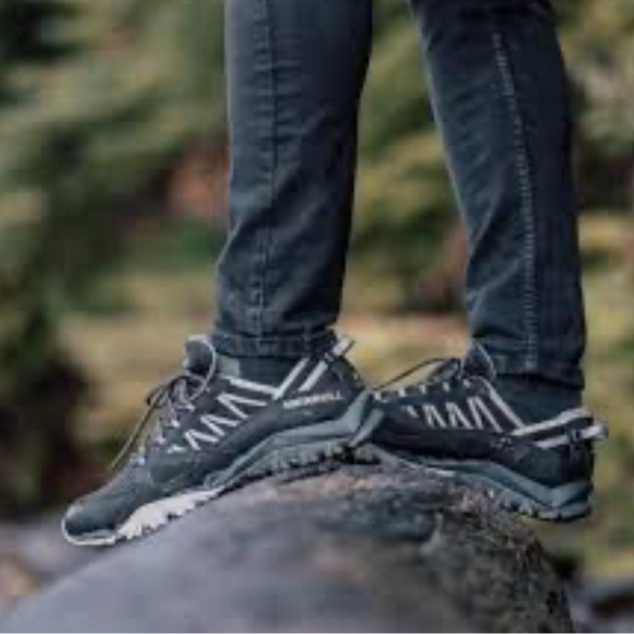 Merrell Other - Merrell Tetrex Surge Crest Black Hiking Shoes Size 8